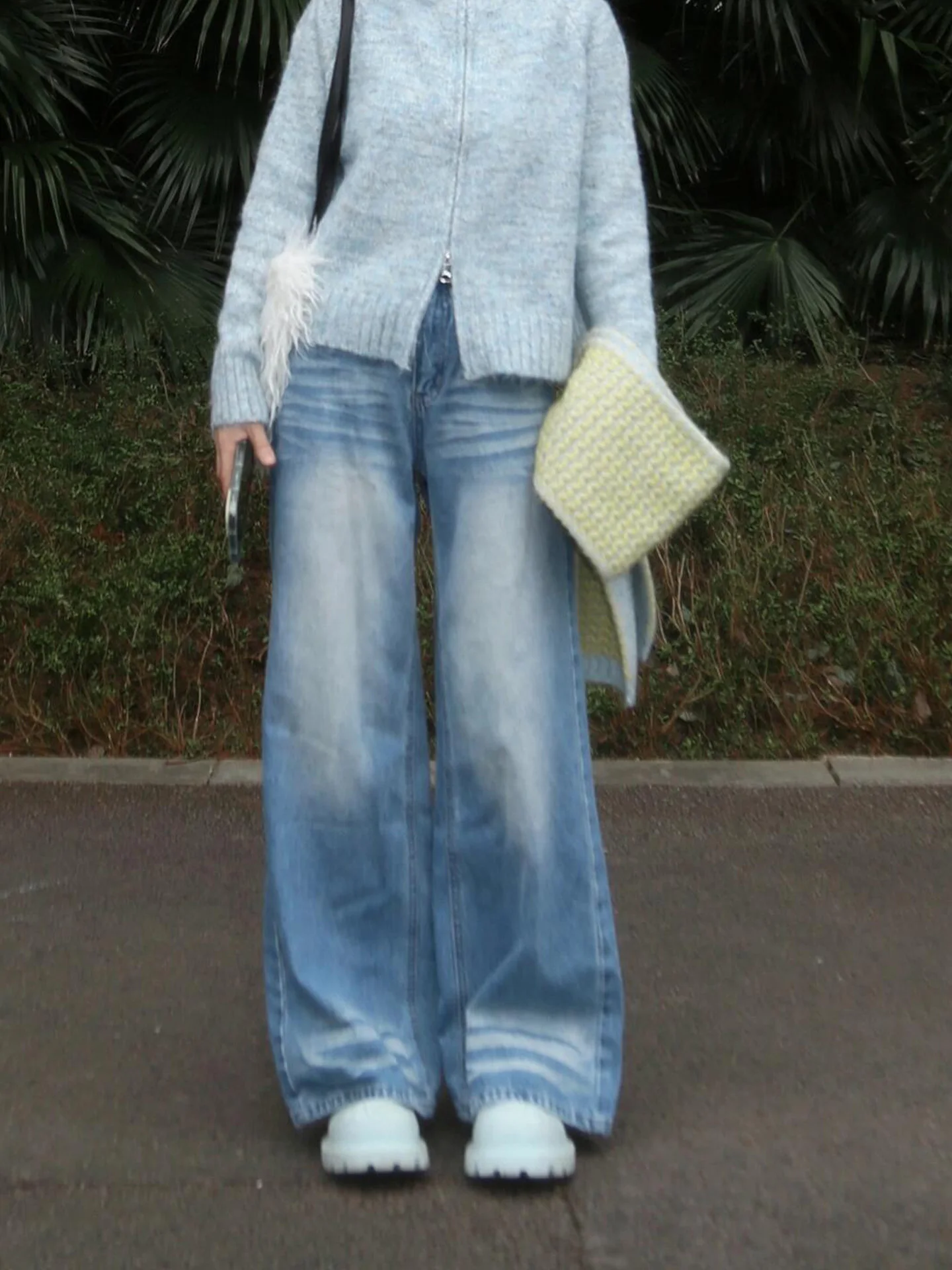 Свободные джинсы с высокой талией для женщин больших размеров Faded Old Sle Winter New Faion Утягивающие широкие брюки Повседневная одежда Джинсовые джинсы
Свободные джинсы с высокой талией для женщин больших размеров Faded Old Sle Winter New Faion Утягивающие широкие брюки Повседневная одежда Джинсовые джинсы