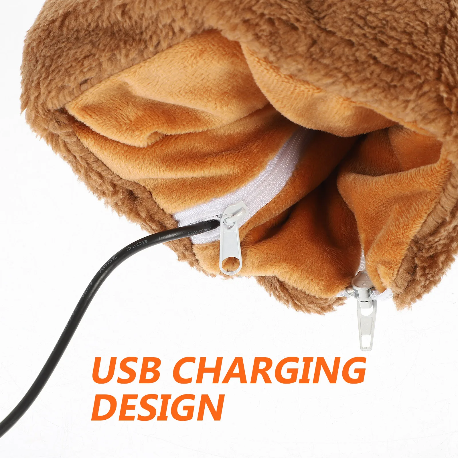 1Pcs Hand Warmer for Winter USB Powered Heating Muff Safe Overcharge Protection Ideal for Elderly Commuting Driving Travel
1Pcs Hand Warmer for Winter USB Powered Heating Muff Safe Overcharge Protection Ideal for Elderly Commuting Driving Travel