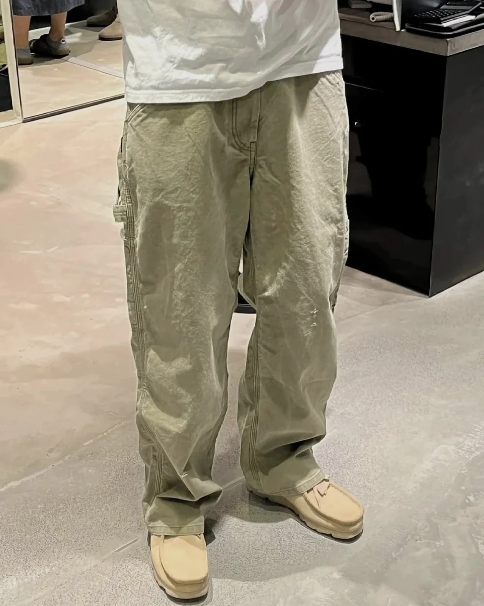 Waed Cotton Straight Leg Casual Pants ex Classic Neutral Sle Versatile Long Trousers Artist Leisure Pants
Waed Cotton Straight Leg Casual Pants ex Classic Neutral Sle Versatile Long Trousers Artist Leisure Pants