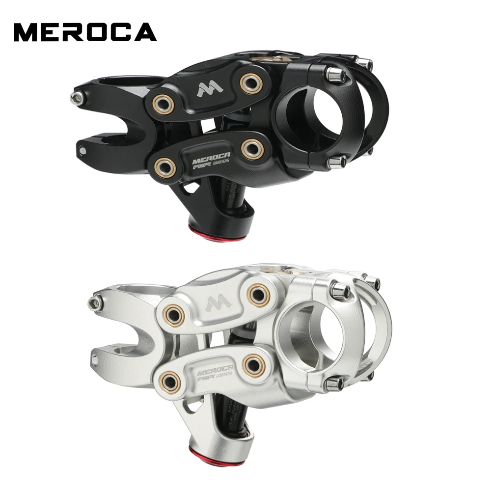 MEROCA -Bicycle Suspension Stem Black/Silver Aluminum Alloy Five-Link Air Shock Absorber XC\Mtb\Road Mountain Bike Risers Stems
MEROCA -Bicycle Suspension Stem Black/Silver Aluminum Alloy Five-Link Air Shock Absorber XC\Mtb\Road Mountain Bike Risers Stems