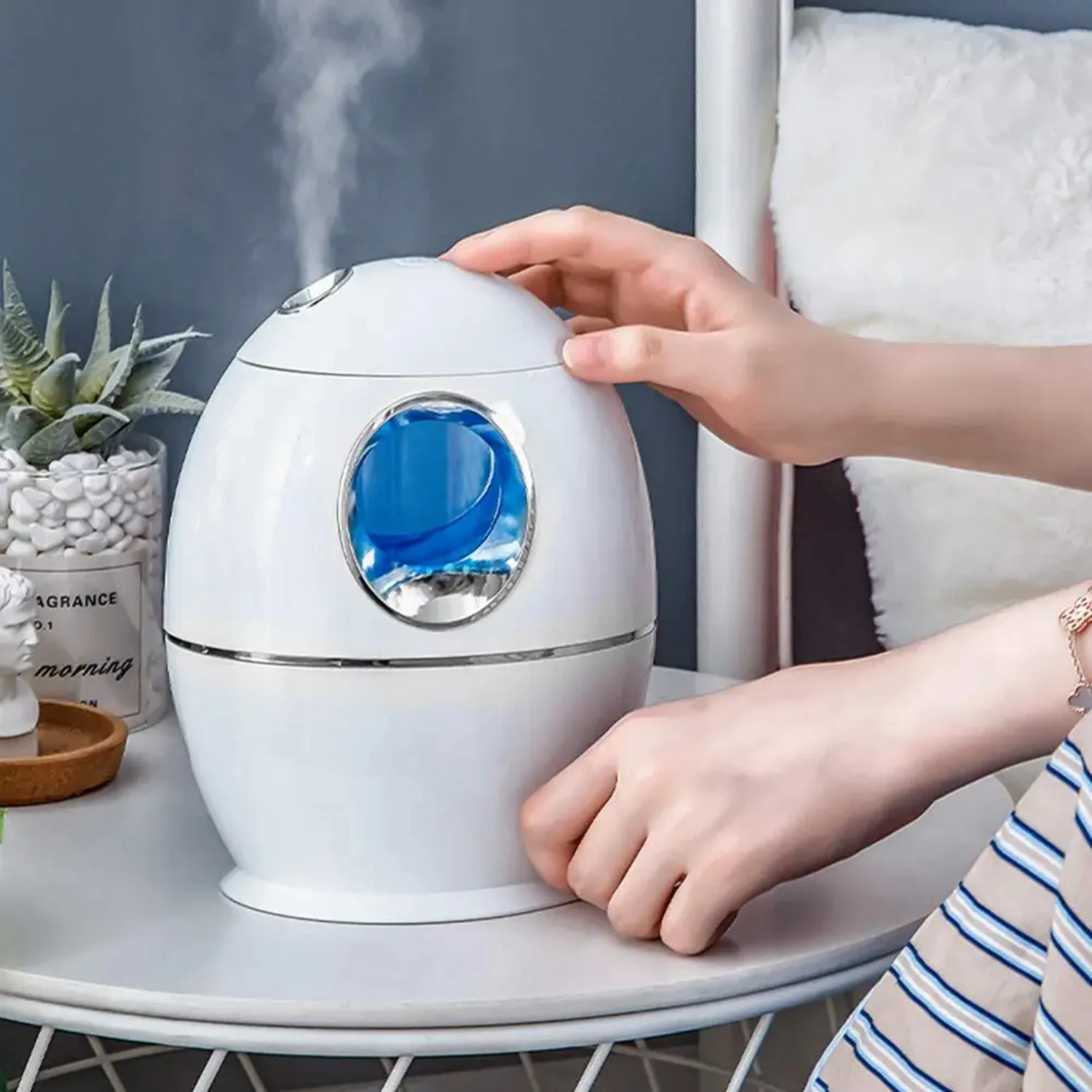 800Ml Large Capacity Air Humidifier USB Aroma Diffuser Ultrasonic Cool Water Mist for LED Night Light Office Home
800Ml Large Capacity Air Humidifier USB Aroma Diffuser Ultrasonic Cool Water Mist for LED Night Light Office Home