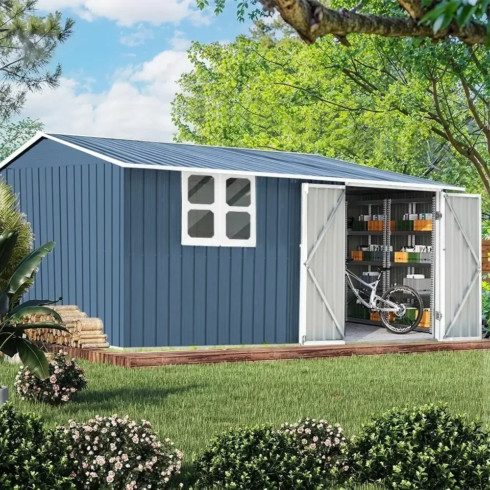 10 Foot X 12 Foot Greenhouse, Outdoor Storage Shed with Windows, Small House, Metal Storage Shed with Lockable Door Design
10 Foot X 12 Foot Greenhouse, Outdoor Storage Shed with Windows, Small House, Metal Storage Shed with Lockable Door Design