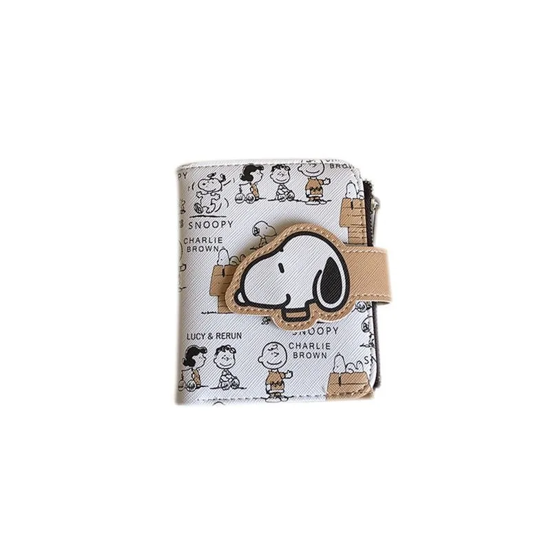 New Snoopy Woodstock Charlie Brown Cute Cartoon Short Zipper Coin Wallet Creative Simple Folding Mini Storage Bag Holiday Gift
New Snoopy Woodstock Charlie Brown Cute Cartoon Short Zipper Coin Wallet Creative Simple Folding Mini Storage Bag Holiday Gift