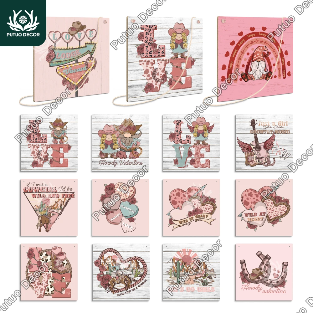Putuo Decor's 1Pc Love-Inspired 7.8x7.8" Wooden Sign, Perfect for Valentine's Day, Decorative Wall Piece
Putuo Decor's 1Pc Love-Inspired 7.8x7.8" Wooden Sign, Perfect for Valentine's Day, Decorative Wall Piece