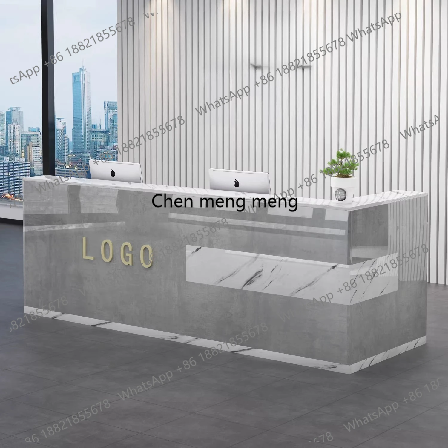 Luxury Business Reception Desk Beauty Salon Coffee Shop Counter Reception Desk Hairdressing Comptoir Caisse Corner Furniture
Luxury Business Reception Desk Beauty Salon Coffee Shop Counter Reception Desk Hairdressing Comptoir Caisse Corner Furniture