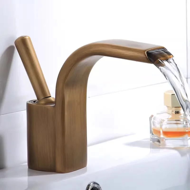 Медный смеситель-водопад, винтажный умывальник, ручной умывальник, шкаф для ванной комнаты, смеситель для холодной и горячей раковины, антикварный
Медный смеситель-водопад, винтажный умывальник, ручной умывальник, шкаф для ванной комнаты, смеситель для холодной и горячей раковины, антикварный