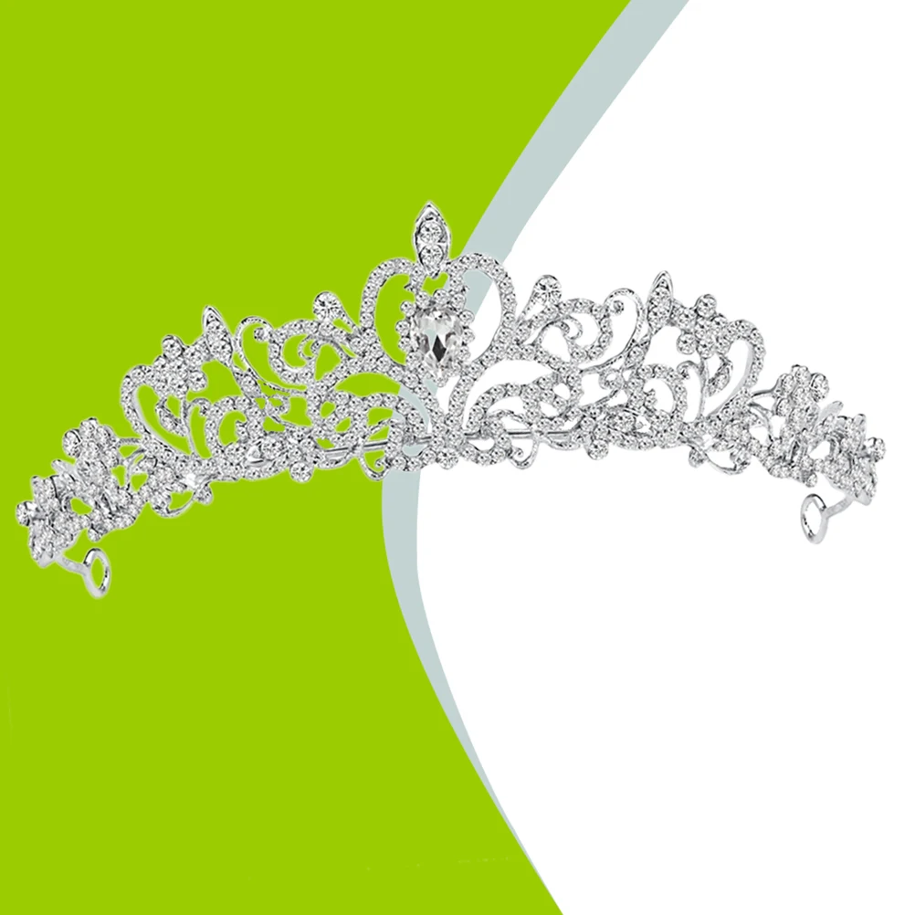 Headbands Rhinestone Tiara Bride Wedding Crown Headgear Decoration for Party Baroque Womens Silver
Headbands Rhinestone Tiara Bride Wedding Crown Headgear Decoration for Party Baroque Womens Silver