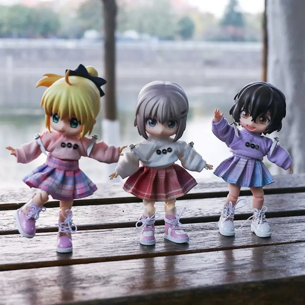 Crop Hoodie Ob11 Sweatshirt Set Obitsu11 Dress Casual Wear Doll Striped Skirt Handmade Hobbies Doll Clothes Doll Accessories
Crop Hoodie Ob11 Sweatshirt Set Obitsu11 Dress Casual Wear Doll Striped Skirt Handmade Hobbies Doll Clothes Doll Accessories