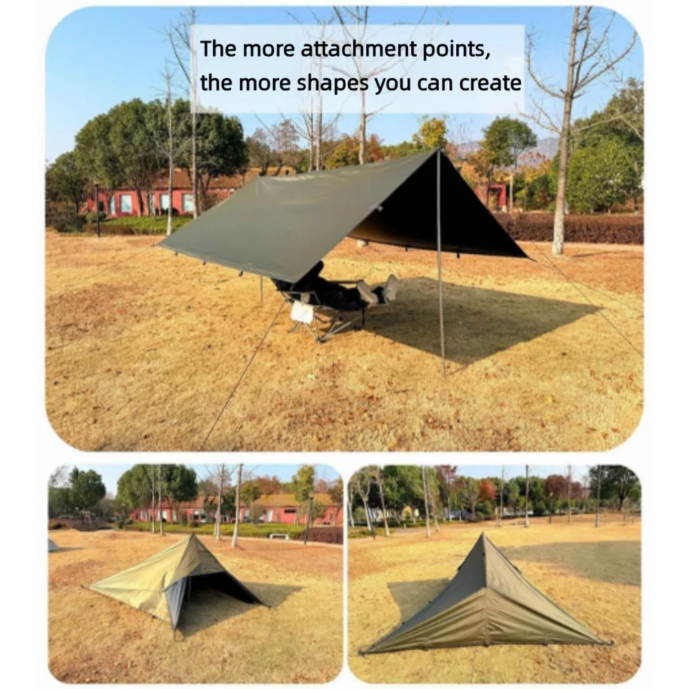 Family Courtyard Sunshade Rainproof Canopy Seaside Beach Picnic Multi Functional Floor Mat Outdoor Camping Windproof Curtain
Family Courtyard Sunshade Rainproof Canopy Seaside Beach Picnic Multi Functional Floor Mat Outdoor Camping Windproof Curtain