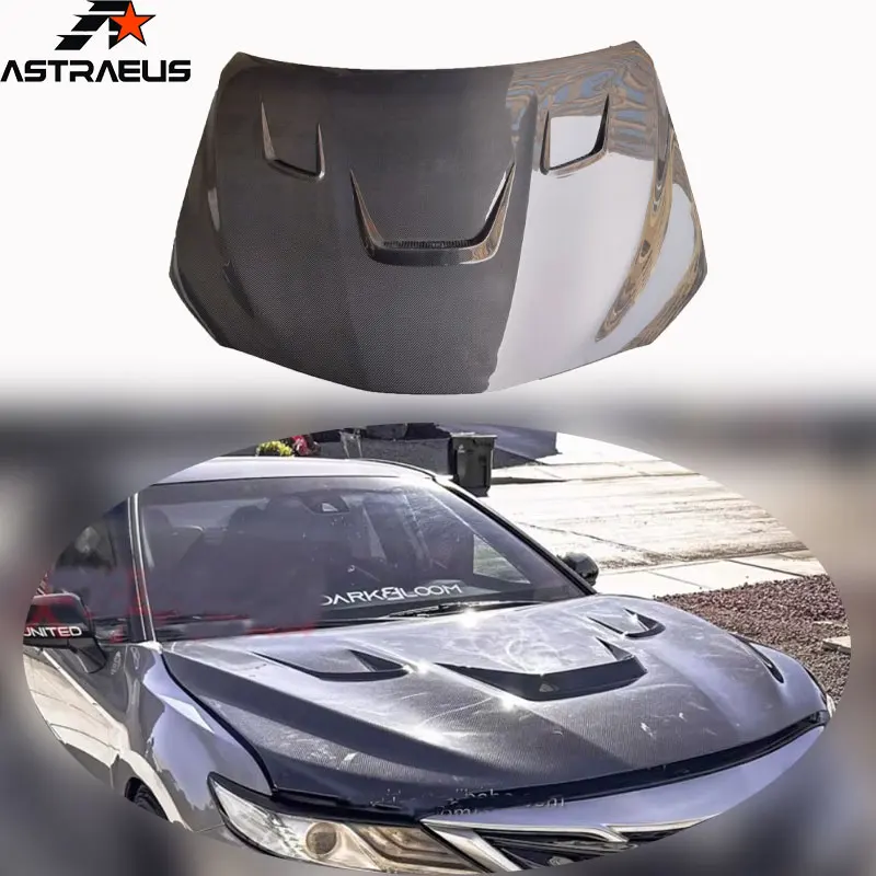 Для Kahn 2018-2022 крышка капота двигателя из углеродного волокна для Camry включает зажимы-новый предмет 
Для Kahn 2018-2022 крышка капота двигателя из углеродного волокна для Camry включает зажимы-новый предмет