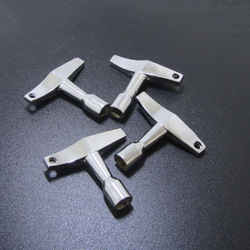 4 Pcs Drum Key Snare Accessories Four Piece Set Tuning Accessory Aluminum Alloy Wrench Tool
4 Pcs Drum Key Snare Accessories Four Piece Set Tuning Accessory Aluminum Alloy Wrench Tool