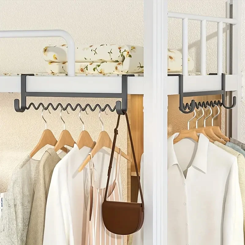 Portable Bedside Storage Hook Wave Design Space-Saving Storage Rack Clothes Hanger Locker Door Coat Rack Home Accessories 행거
Portable Bedside Storage Hook Wave Design Space-Saving Storage Rack Clothes Hanger Locker Door Coat Rack Home Accessories 행거