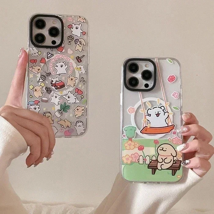 Dog Friend MagSafe Transparent Border Phone Case Cover for IPhone 13 14 15 16 Pro Max Case for IPhone 16 Pro Max
Dog Friend MagSafe Transparent Border Phone Case Cover for IPhone 13 14 15 16 Pro Max Case for IPhone 16 Pro Max