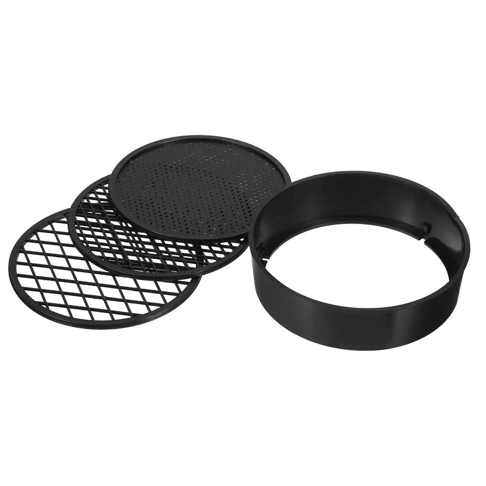 3 Pcs Sieve Plastic Handheld 10cm Mesh Sizes Garden Garden Sieve Compost Sand Sifter Science Lab Teaching Tool
3 Pcs Sieve Plastic Handheld 10cm Mesh Sizes Garden Garden Sieve Compost Sand Sifter Science Lab Teaching Tool