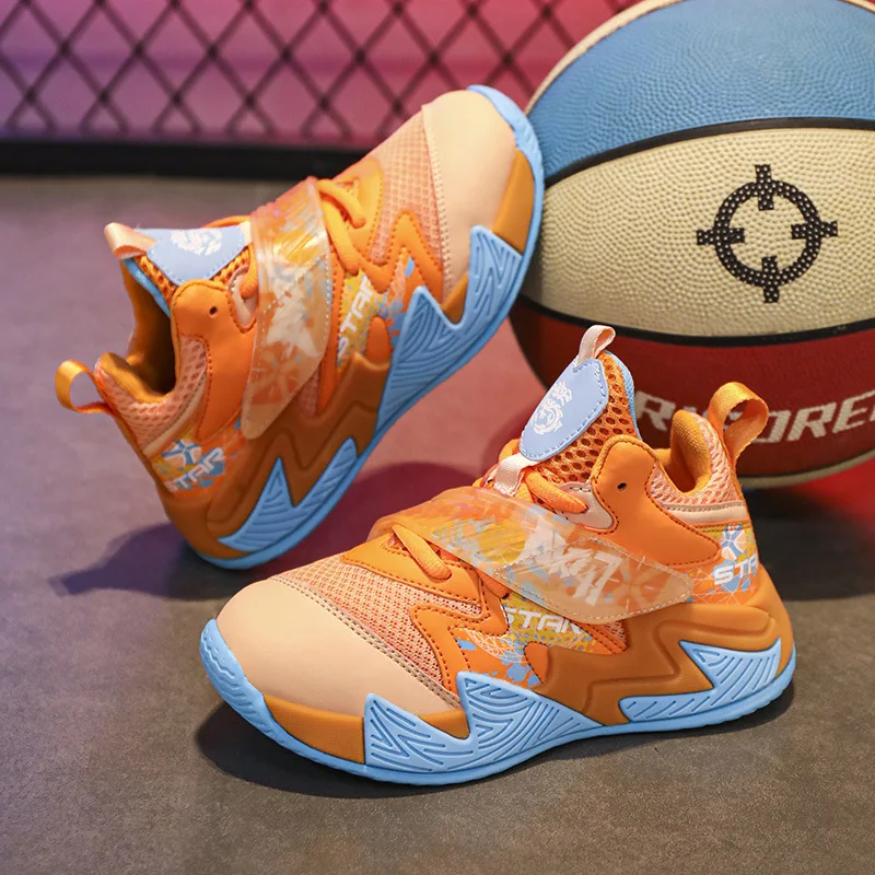Модные баскетбольные кроссовки для мальчиков, осень 2022, новые детские кроссовки, простая универсальная повседневная обувь для девочек, удобная дышащая детская обувь с сеткой
Модные баскетбольные кроссовки для мальчиков, осень 2022, новые детские кроссовки, простая универсальная повседневная обувь для девочек, удобная дышащая детская обувь с сеткой