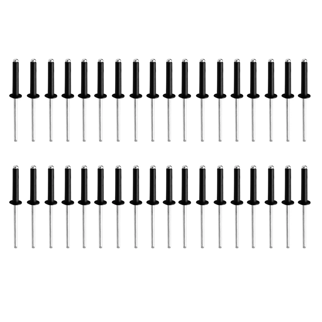 36 Pieces Blind Aluminium Rivet Dome Join Fastener Fixing Repair Kit Hardware 8/10/12/14/16/20/25mm - Assorted Size
36 Pieces Blind Aluminium Rivet Dome Join Fastener Fixing Repair Kit Hardware 8/10/12/14/16/20/25mm - Assorted Size
