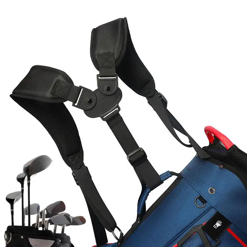 Adjustable Nylon Golf Bag Replacement Straps, Comfort Double Shoulder Backpack Strap For Golf Stand Bag
Adjustable Nylon Golf Bag Replacement Straps, Comfort Double Shoulder Backpack Strap For Golf Stand Bag