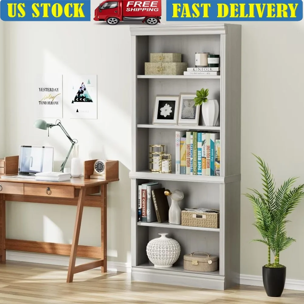 Tall 5 Shelf Wood Bookcase Storage Display Furniture Organizer Living Room Bedroom Home Office
Tall 5 Shelf Wood Bookcase Storage Display Furniture Organizer Living Room Bedroom Home Office