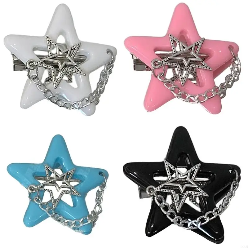 D0UB набор 2pcs или 1pc Hair Clip Star Hairpins милые девушки Цепные головные уборы
D0UB набор 2pcs или 1pc Hair Clip Star Hairpins милые девушки Цепные головные уборы