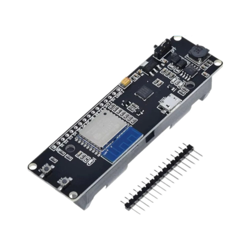 WeMos ESP WROOM 02 D1 Mini WiFi Module ESP8266 Board with 18650 Battery Shield for Arduino IoT DIY
WeMos ESP WROOM 02 D1 Mini WiFi Module ESP8266 Board with 18650 Battery Shield for Arduino IoT DIY