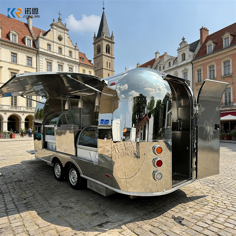 Stainless Steel Snack Food Truck BBQ Street Snack Ice Cream Catering Trailer Concession Luxury Food Trailer With Full Kitchen
Stainless Steel Snack Food Truck BBQ Street Snack Ice Cream Catering Trailer Concession Luxury Food Trailer With Full Kitchen