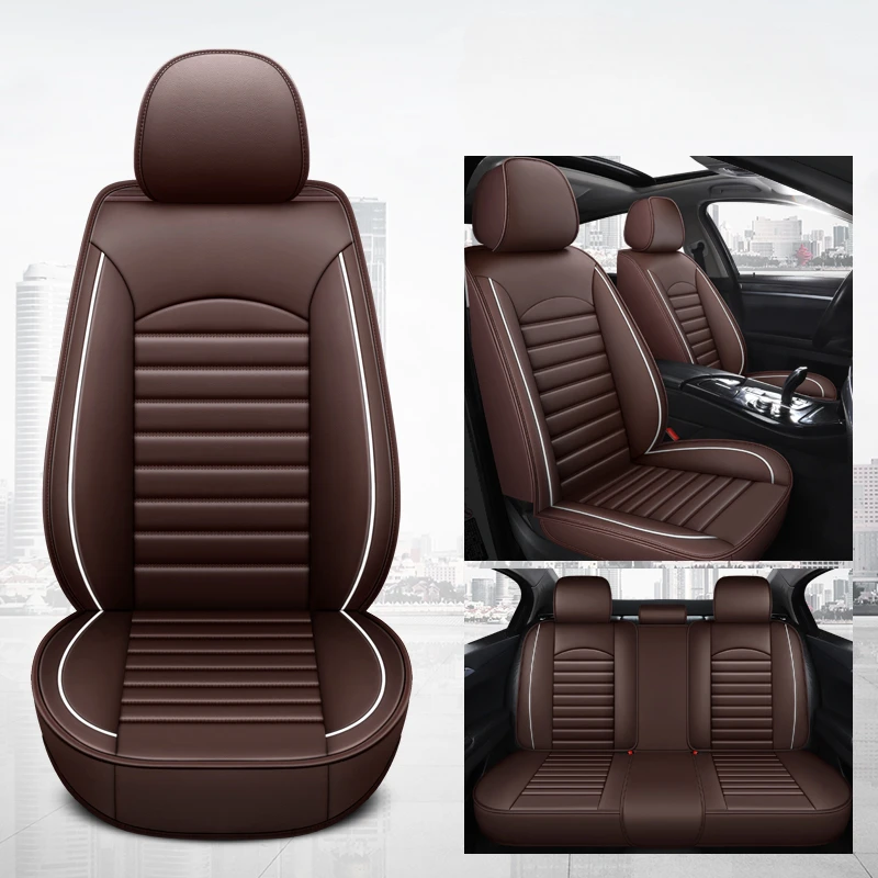 5-Seat Universal Fit PU Leather Car Seat Covers Full Set – Sleek, Modern & Minimalist Design for Cars, SUVs & Vans
5-Seat Universal Fit PU Leather Car Seat Covers Full Set – Sleek, Modern & Minimalist Design for Cars, SUVs & Vans