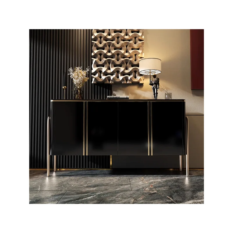 Slate dining side cabinet, living room storage tea cabinet, modern simple wine cabinet
Slate dining side cabinet, living room storage tea cabinet, modern simple wine cabinet