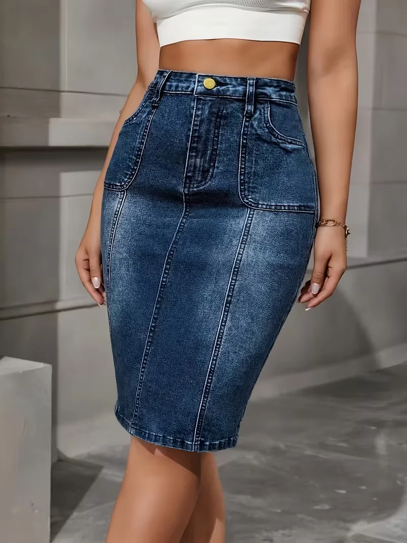 Women's Skirt Bodycon Pencil Slim Fit High Waist Versatile Spring Summer Casual Essential Outfit Daily Wear Style
Women's Skirt Bodycon Pencil Slim Fit High Waist Versatile Spring Summer Casual Essential Outfit Daily Wear Style