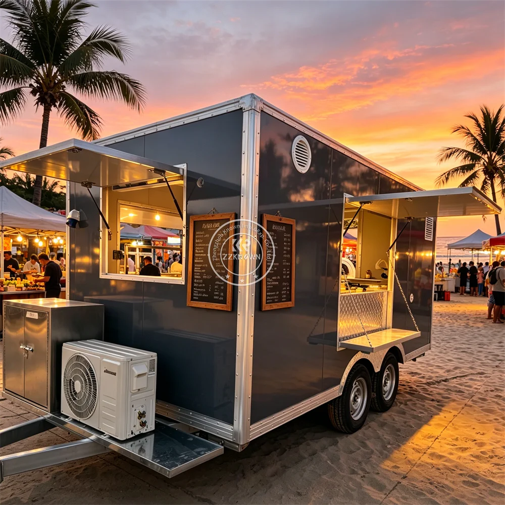 Customized Street Catering Truck Mobile Food Trailer Snack Food Truck Coffee Beverage Trailer Food Truck Fully Equipped Kitchen
Customized Street Catering Truck Mobile Food Trailer Snack Food Truck Coffee Beverage Trailer Food Truck Fully Equipped Kitchen