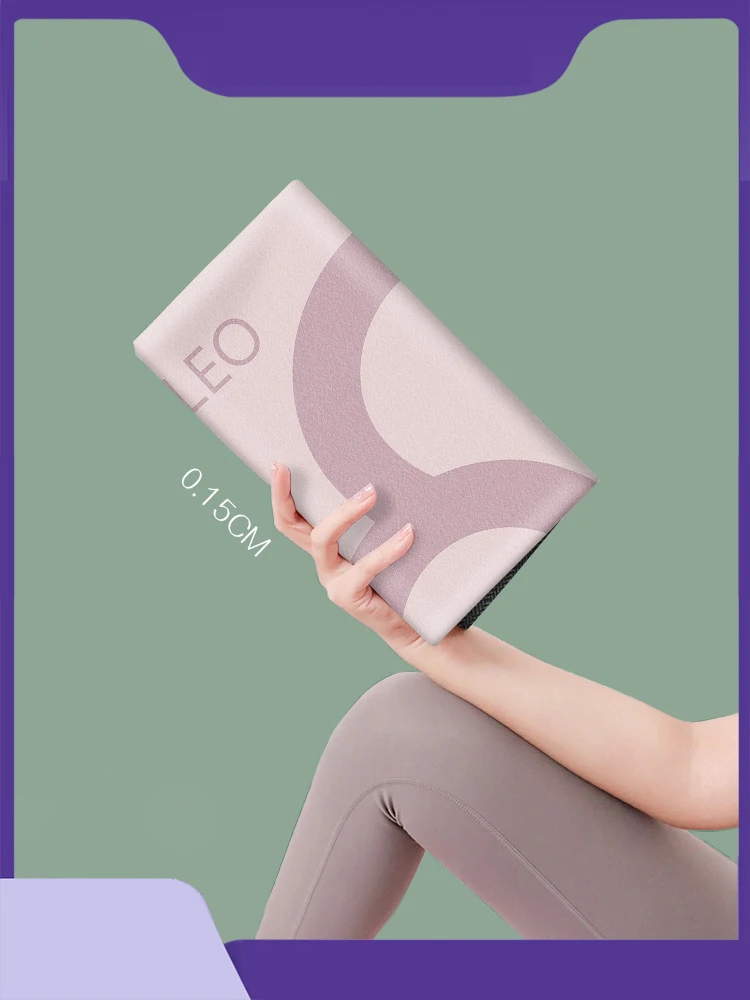 Замшевый резиновый коврик для йоги, полотенце 1,5 мм, тонкий противоскользящий, впитывающий пот, складной портативный коврик, спортивный коврик для фитнеса, массажа, йоги, новинка 2023 года
Замшевый резиновый коврик для йоги, полотенце 1,5 мм, тонкий противоскользящий, впитывающий пот, складной портативный коврик, спортивный коврик для фитнеса, массажа, йоги, новинка 2023 года