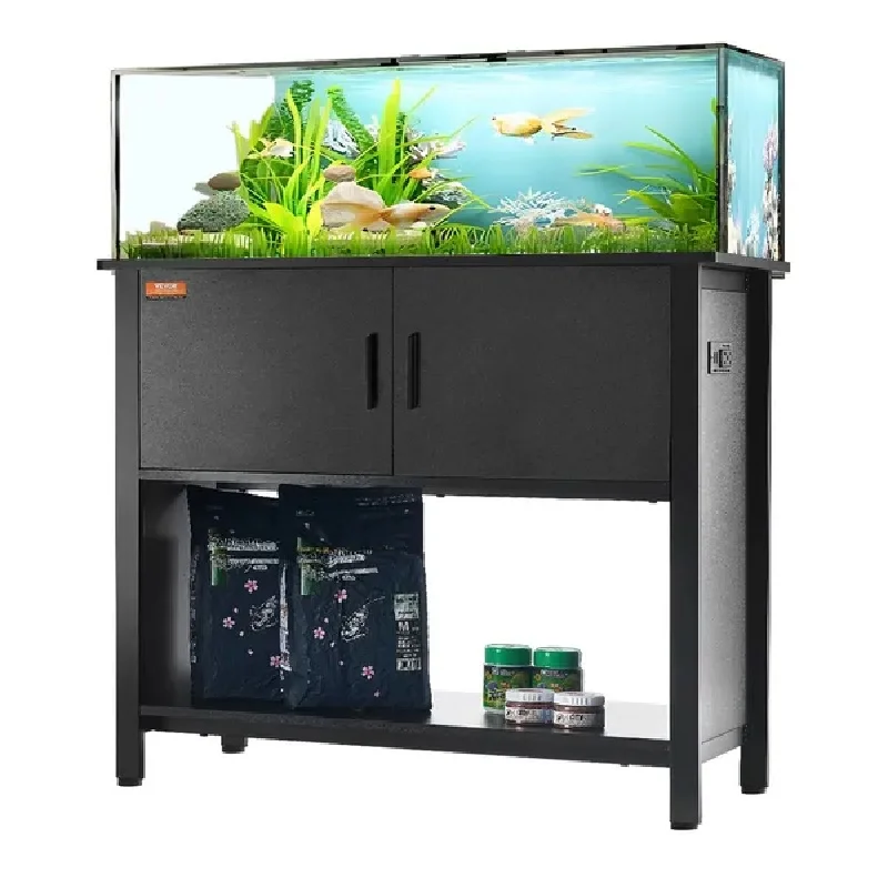 VEVOR Aquarium Stand, 40 Gallon Fish Tank Stand, 36.6 x 18.9 x 31.5 in Steel and MDF Turtle Tank Stand, 335 lbs Load Capacity, R
VEVOR Aquarium Stand, 40 Gallon Fish Tank Stand, 36.6 x 18.9 x 31.5 in Steel and MDF Turtle Tank Stand, 335 lbs Load Capacity, R