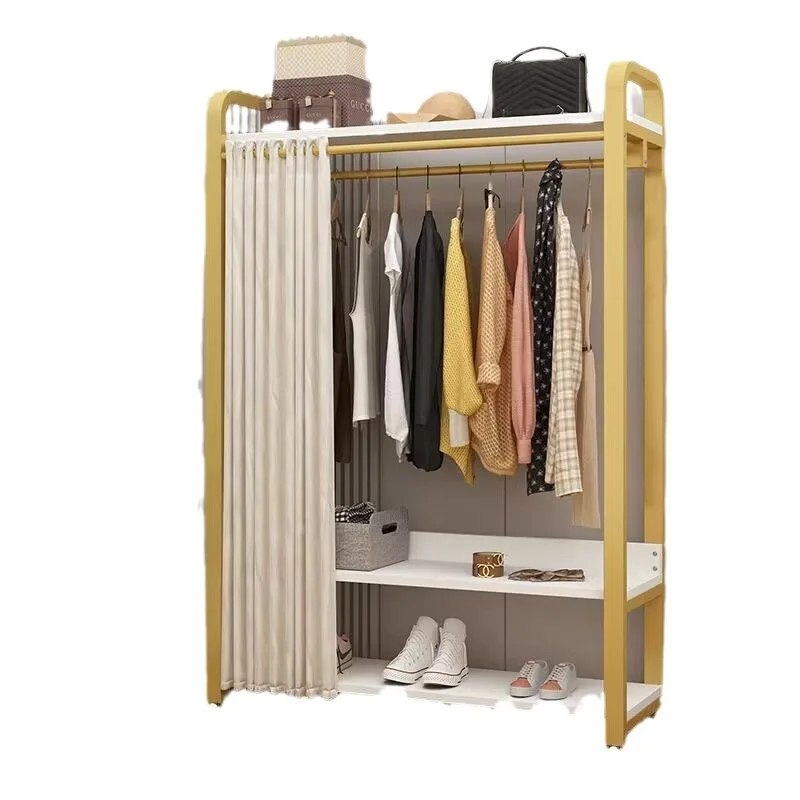 Floor-to-ceiling household simple hanger wardrobe bedroom storage cloakroom rack assembly hanger combination coat rack
Floor-to-ceiling household simple hanger wardrobe bedroom storage cloakroom rack assembly hanger combination coat rack