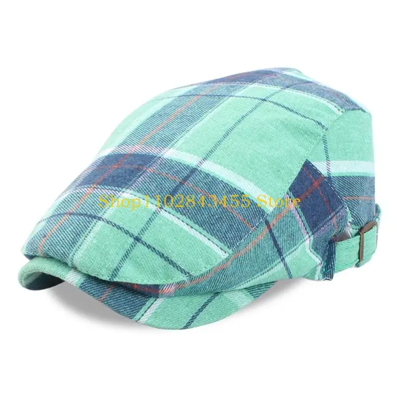 49MC Дышащий клетчатый берет, хлопковая повседневная шапка, легкий дизайн, модный аксессуар, подходит для мужчин и женщин
49MC Дышащий клетчатый берет, хлопковая повседневная шапка, легкий дизайн, модный аксессуар, подходит для мужчин и женщин