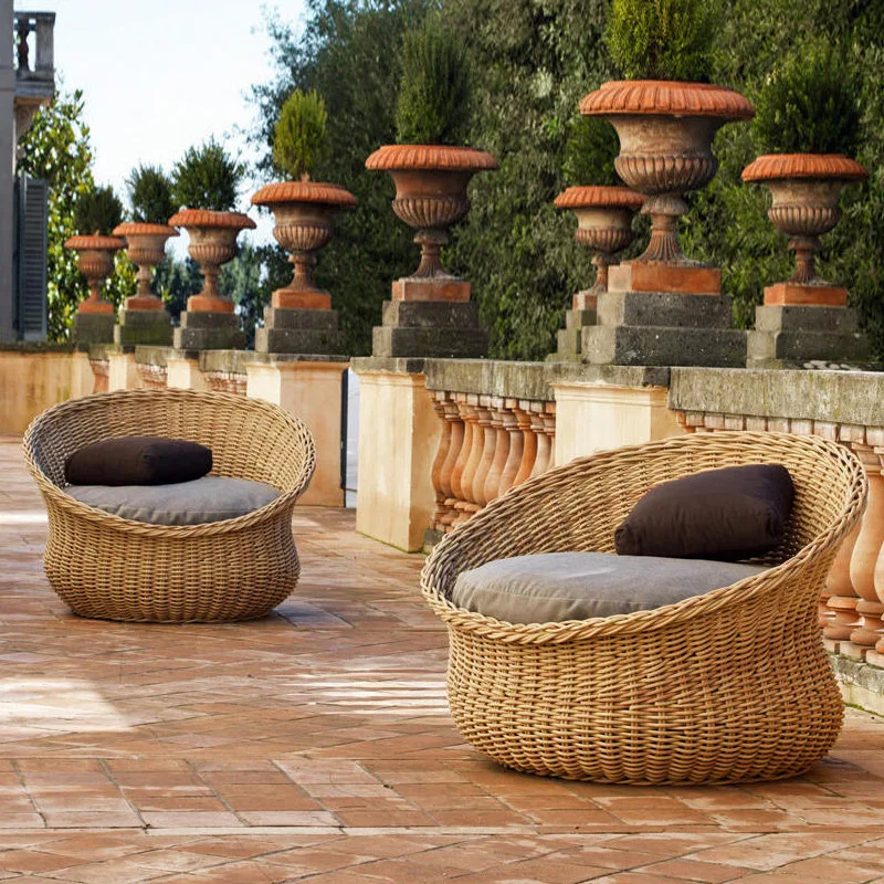 Outdoor sofa courtyard rattan chair sofa combination 
Outdoor sofa courtyard rattan chair sofa combination