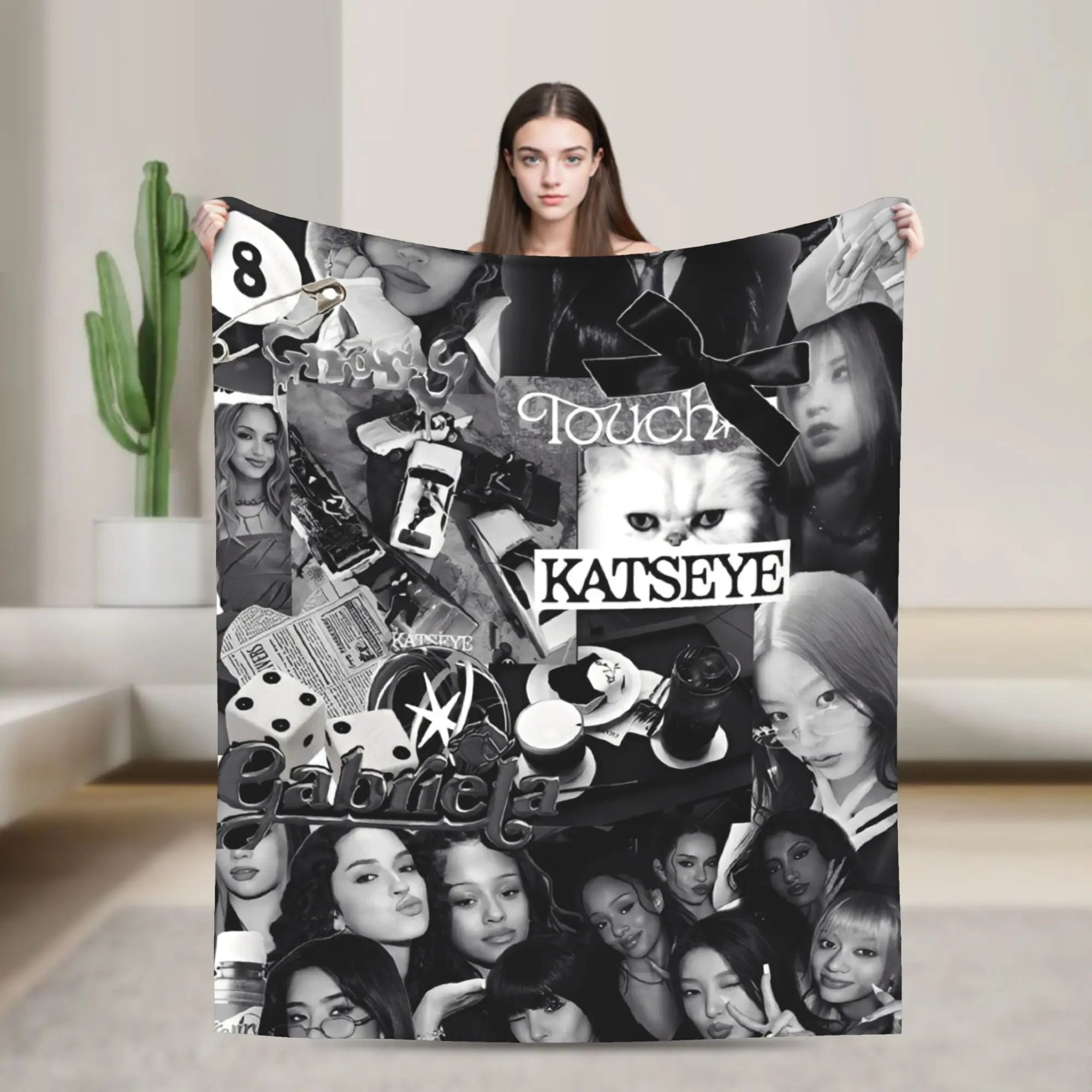 Katseye Gift Blanket For Men Women Cozy Soft Throw Blankets for Bed 50x60 Inches Multiple Sizes
Katseye Gift Blanket For Men Women Cozy Soft Throw Blankets for Bed 50x60 Inches Multiple Sizes