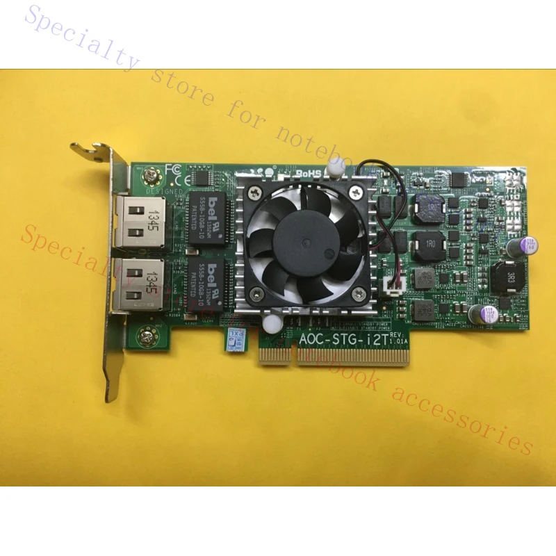 R+ Low bracket for SuperMicro AOC-STG-I2T X540-AT2 2-port 10GbE Adapter network card
R+ Low bracket for SuperMicro AOC-STG-I2T X540-AT2 2-port 10GbE Adapter network card