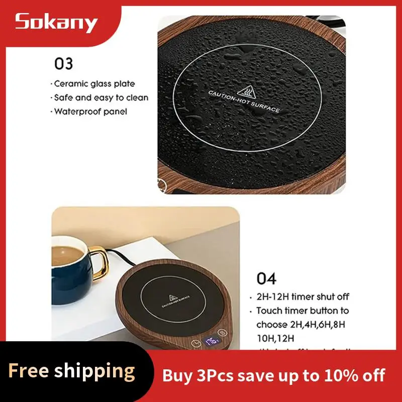 A59E-Thermostatic Coaster Three-Speed Adjustable Thermal Insulation Coaster Warm Coaster (UK Plug)
A59E-Thermostatic Coaster Three-Speed Adjustable Thermal Insulation Coaster Warm Coaster (UK Plug)