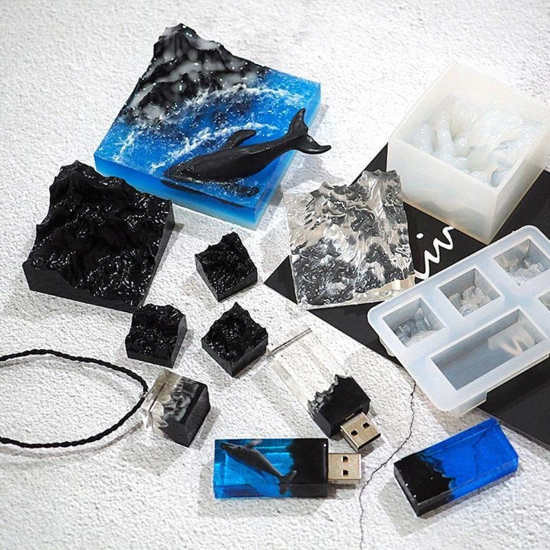 HX6F Broken Stone Epoxy DIY Jewelry Tool Mixed Tea Molds for Easter Gift
HX6F Broken Stone Epoxy DIY Jewelry Tool Mixed Tea Molds for Easter Gift