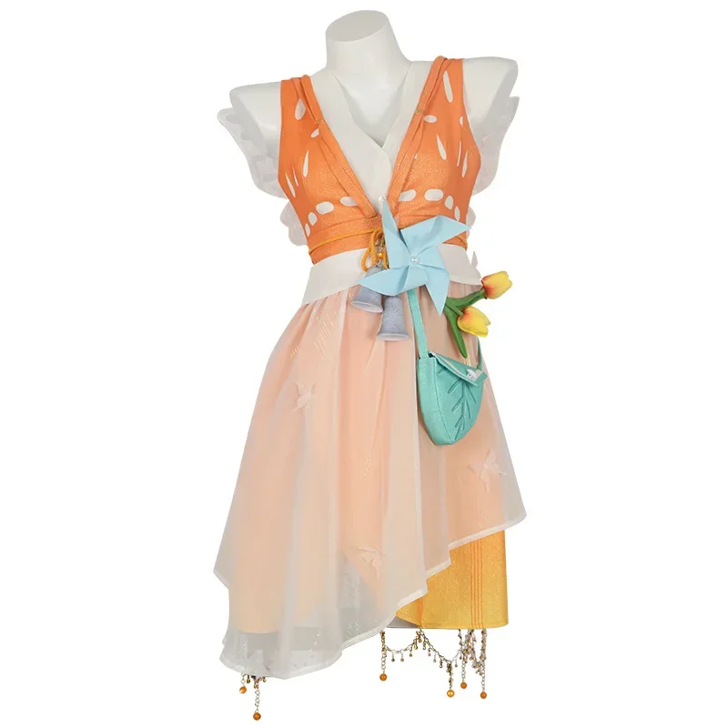 NEW Halloween Role Play Uniform Identity V Emma Woods Cosplay Costume Identity V Gardener Cosplay Outfit Tulip Dress Accessories
NEW Halloween Role Play Uniform Identity V Emma Woods Cosplay Costume Identity V Gardener Cosplay Outfit Tulip Dress Accessories