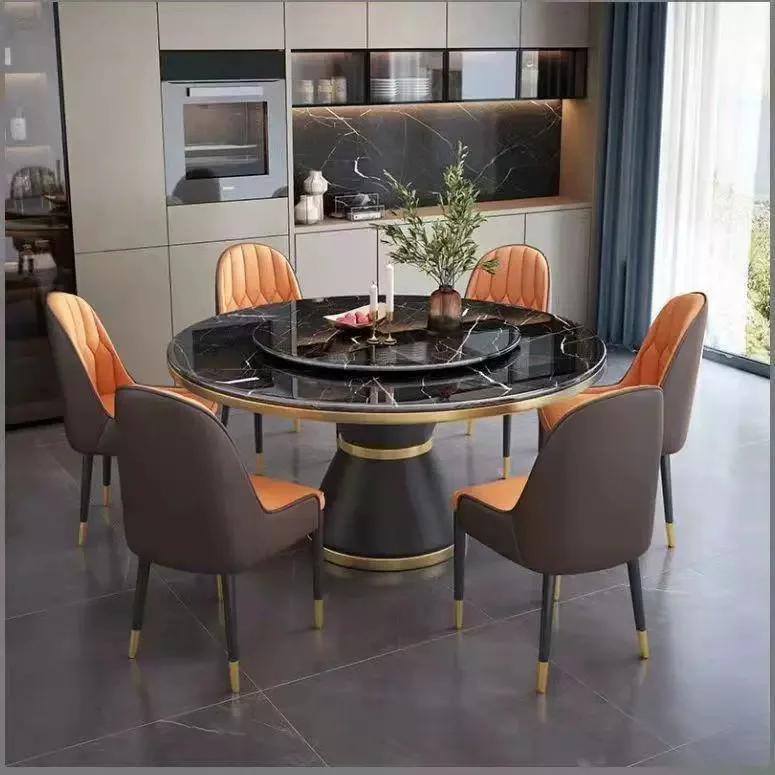 Round Sliding Table Luxury Table Stainless Steel Kitchen Islands Transparent Mesa Comedor Garden Furniture Sliding Dining Wash
Round Sliding Table Luxury Table Stainless Steel Kitchen Islands Transparent Mesa Comedor Garden Furniture Sliding Dining Wash