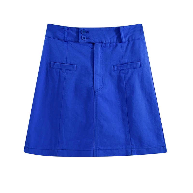 A-line Short Skirt 2022 Summer New Design Sense Niche Bag Hip Skirt All-match Casual Simple Solid Color High Waist Skirt
A-line Short Skirt 2022 Summer New Design Sense Niche Bag Hip Skirt All-match Casual Simple Solid Color High Waist Skirt