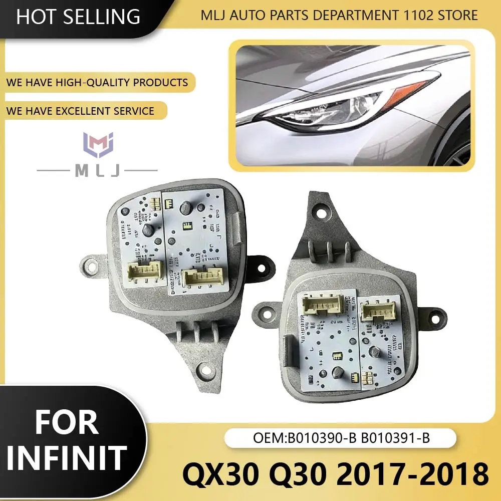 For INFINITI QX30 Q30 B010390-B B010391-B 90074813 90074814 LED DRL Light Source Module 2017 2018 2019 White Angel Eye Module
For INFINITI QX30 Q30 B010390-B B010391-B 90074813 90074814 LED DRL Light Source Module 2017 2018 2019 White Angel Eye Module