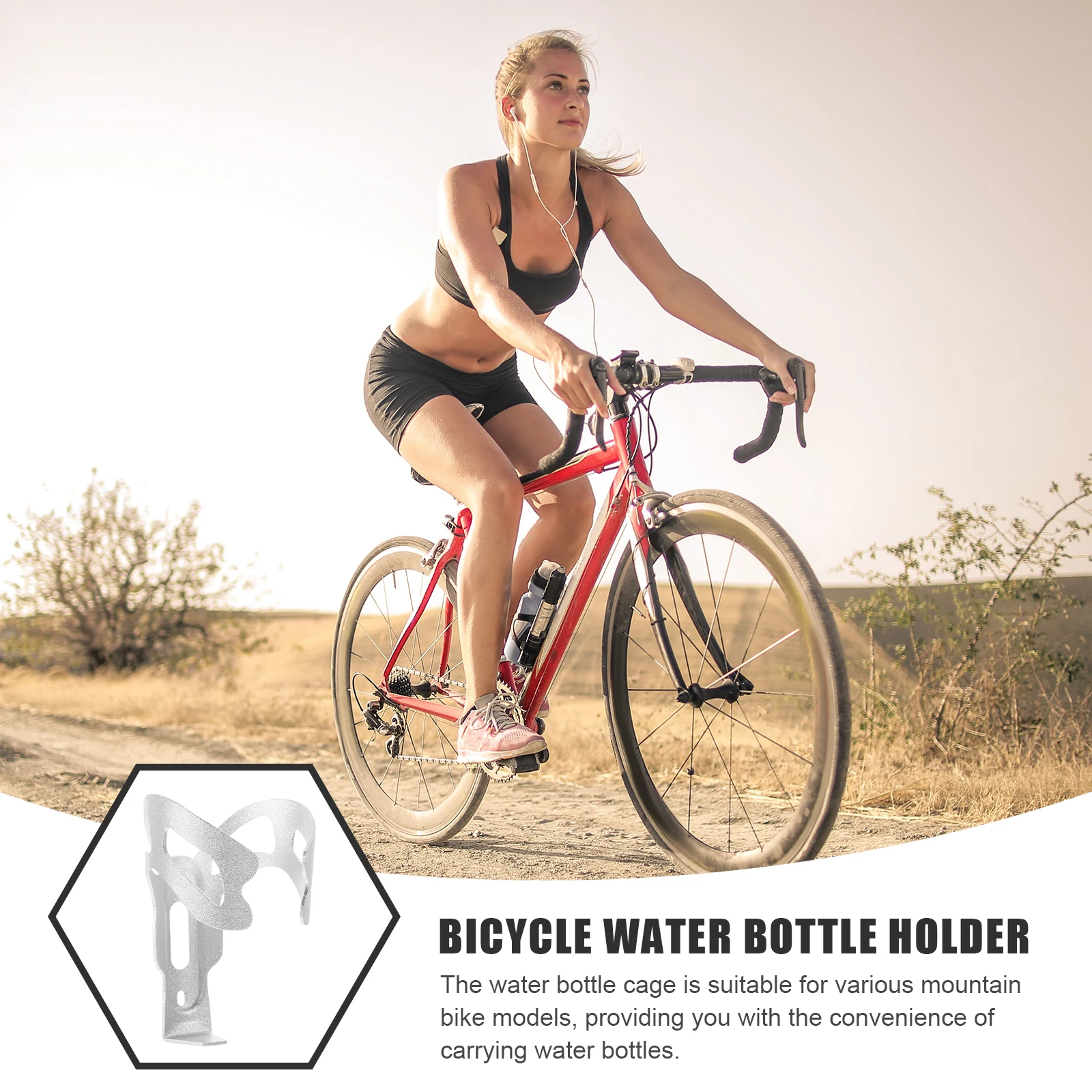 Aluminum Alloy Water Bottle Cage Lightweight Durable Bike Cup Holder Silver Color Mountain Bikes Bicycle Accessories Easy
Aluminum Alloy Water Bottle Cage Lightweight Durable Bike Cup Holder Silver Color Mountain Bikes Bicycle Accessories Easy