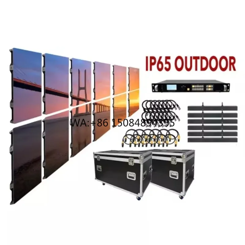 Popular P3.91 Outdoor Stage Rental LED Display Attract Investment Advertising LED Video Wall
Popular P3.91 Outdoor Stage Rental LED Display Attract Investment Advertising LED Video Wall