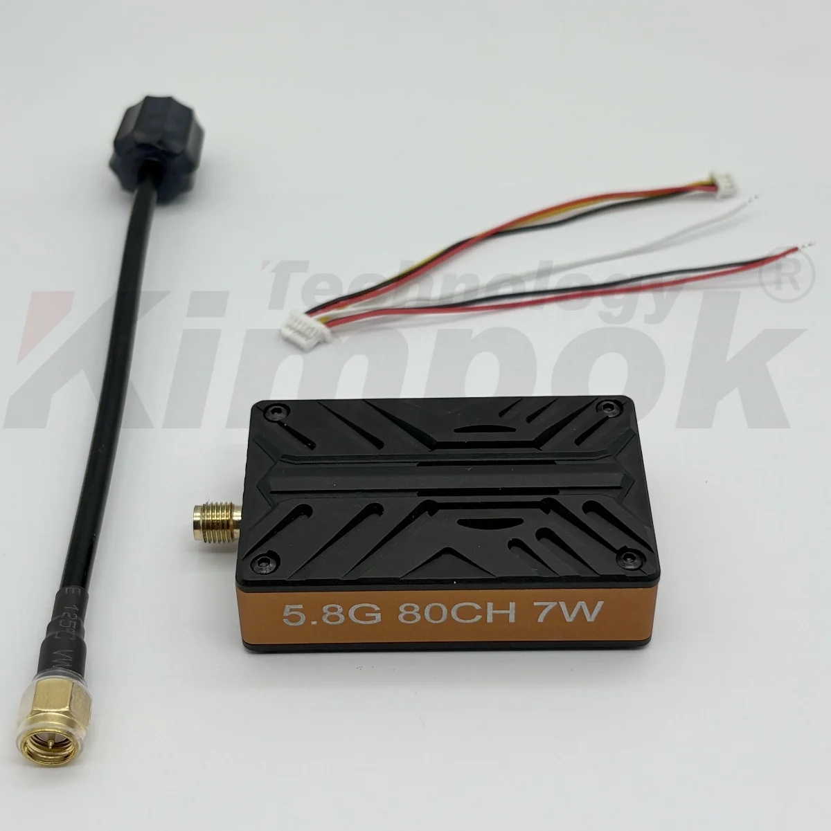 Kimpok 5,8 ГГц 7 Вт Дрон из алюминиевого сплава FPV VTX 80 каналов 7000 МВт Протокол IRC Запчасти для БПЛА Аксессуары для передачи квадрокоптера
Kimpok 5,8 ГГц 7 Вт Дрон из алюминиевого сплава FPV VTX 80 каналов 7000 МВт Протокол IRC Запчасти для БПЛА Аксессуары для передачи квадрокоптера