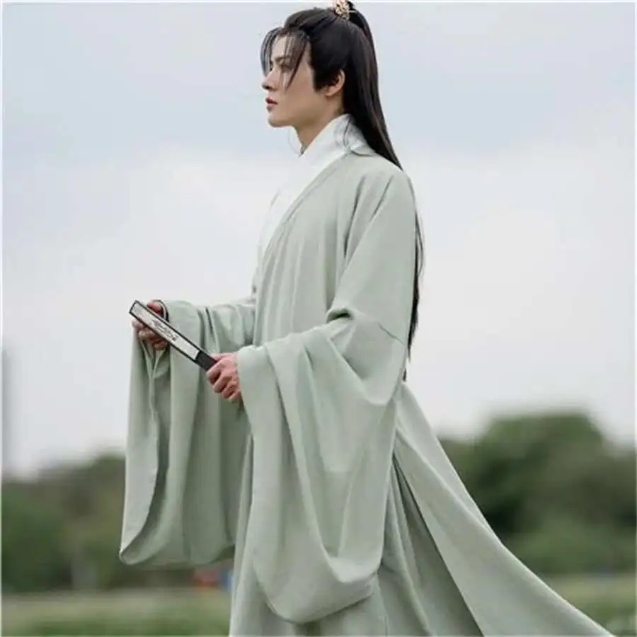 Chinese Ming Dynasty Robe National Hanfu Black Gold Ancient China Costume Hanfu Men Clothing Traditional Robe Stage Cosplay
Chinese Ming Dynasty Robe National Hanfu Black Gold Ancient China Costume Hanfu Men Clothing Traditional Robe Stage Cosplay