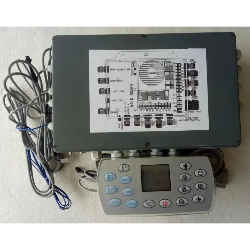 Multifunctional Control Panel for Hot Tub - Easy-to-Use Interface for Spa And Hot Tub Management
Multifunctional Control Panel for Hot Tub - Easy-to-Use Interface for Spa And Hot Tub Management