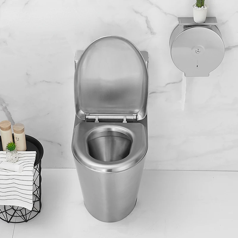 304 Stainless Steel Toilet Home Bar KTV Exhibition Hall Flush Toilet Toilet Toilet Deodorant
304 Stainless Steel Toilet Home Bar KTV Exhibition Hall Flush Toilet Toilet Toilet Deodorant