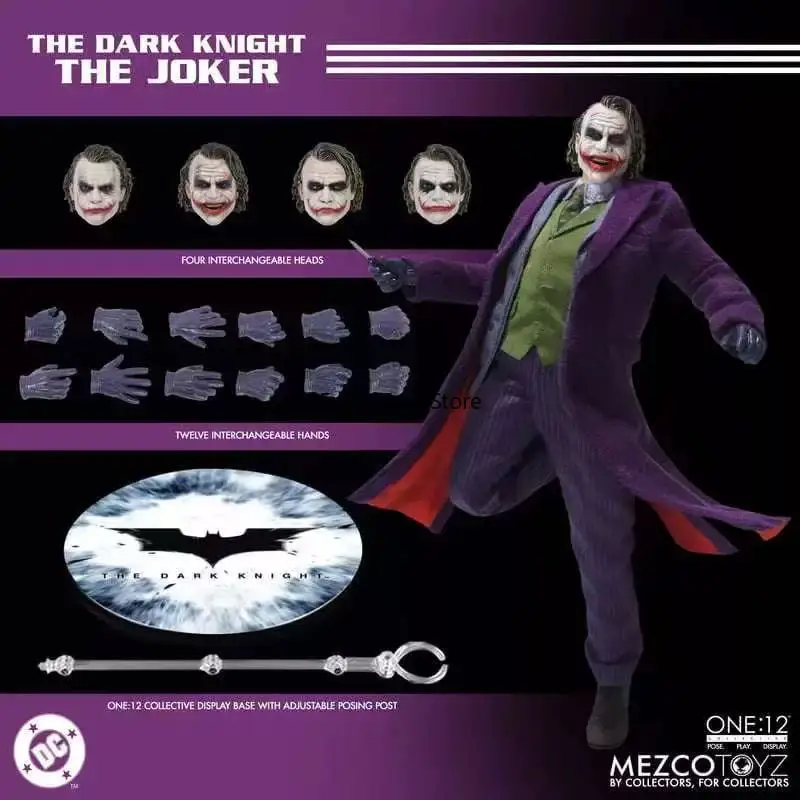 Pre-sale Genuine Bat Dark Knight Joker Heath Ledger 1/12 Can Be Done
Pre-sale Genuine Bat Dark Knight Joker Heath Ledger 1/12 Can Be Done