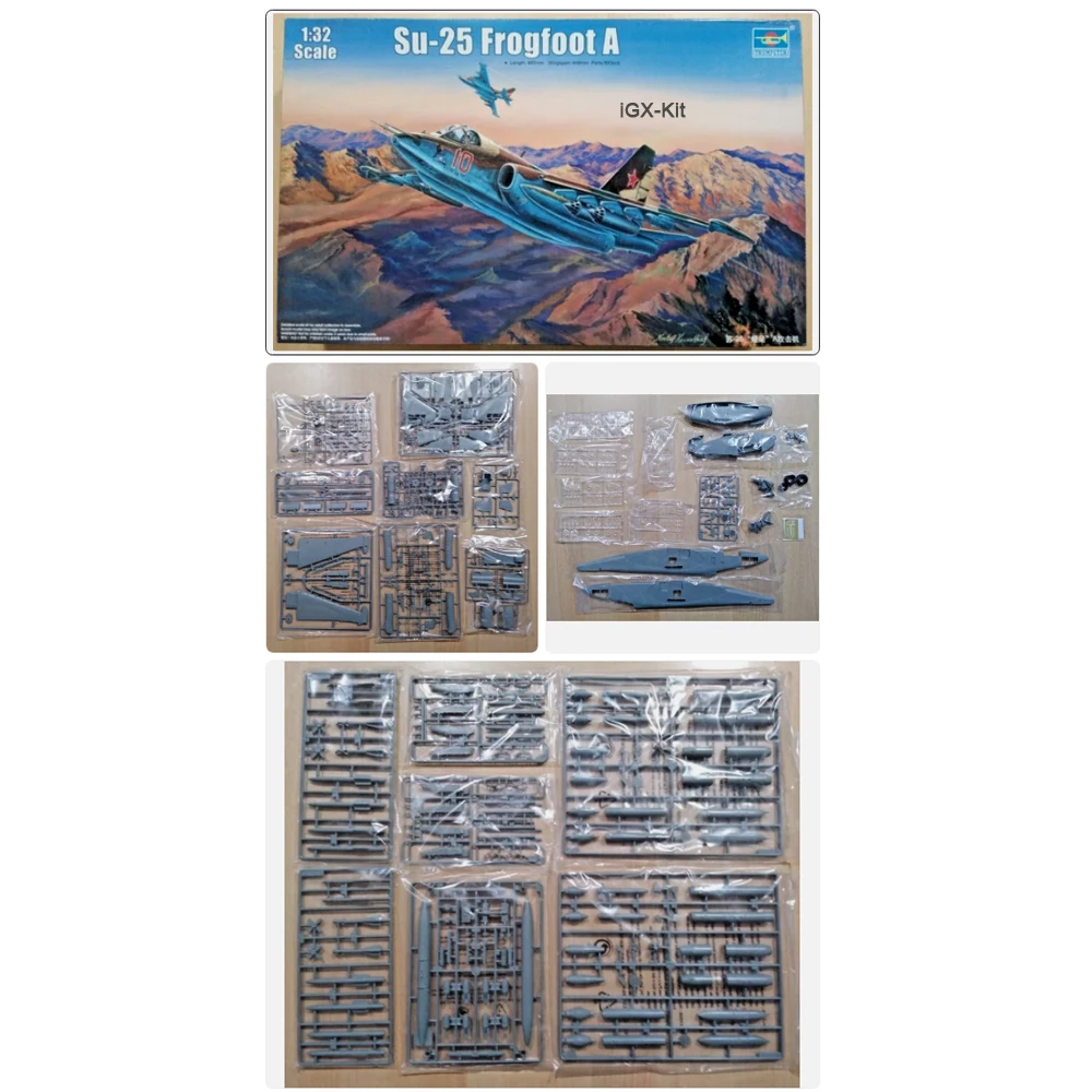Trumpeter 02276 1/32 Russian Sukhoi Su25 Frogfoot A Attack Plane Aircraft Handcraft Plastic Assembly Model Gift Building Kit
Trumpeter 02276 1/32 Russian Sukhoi Su25 Frogfoot A Attack Plane Aircraft Handcraft Plastic Assembly Model Gift Building Kit